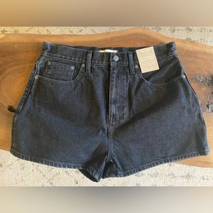 NWT Madewell momjean short short in Comrie wash | Size 29